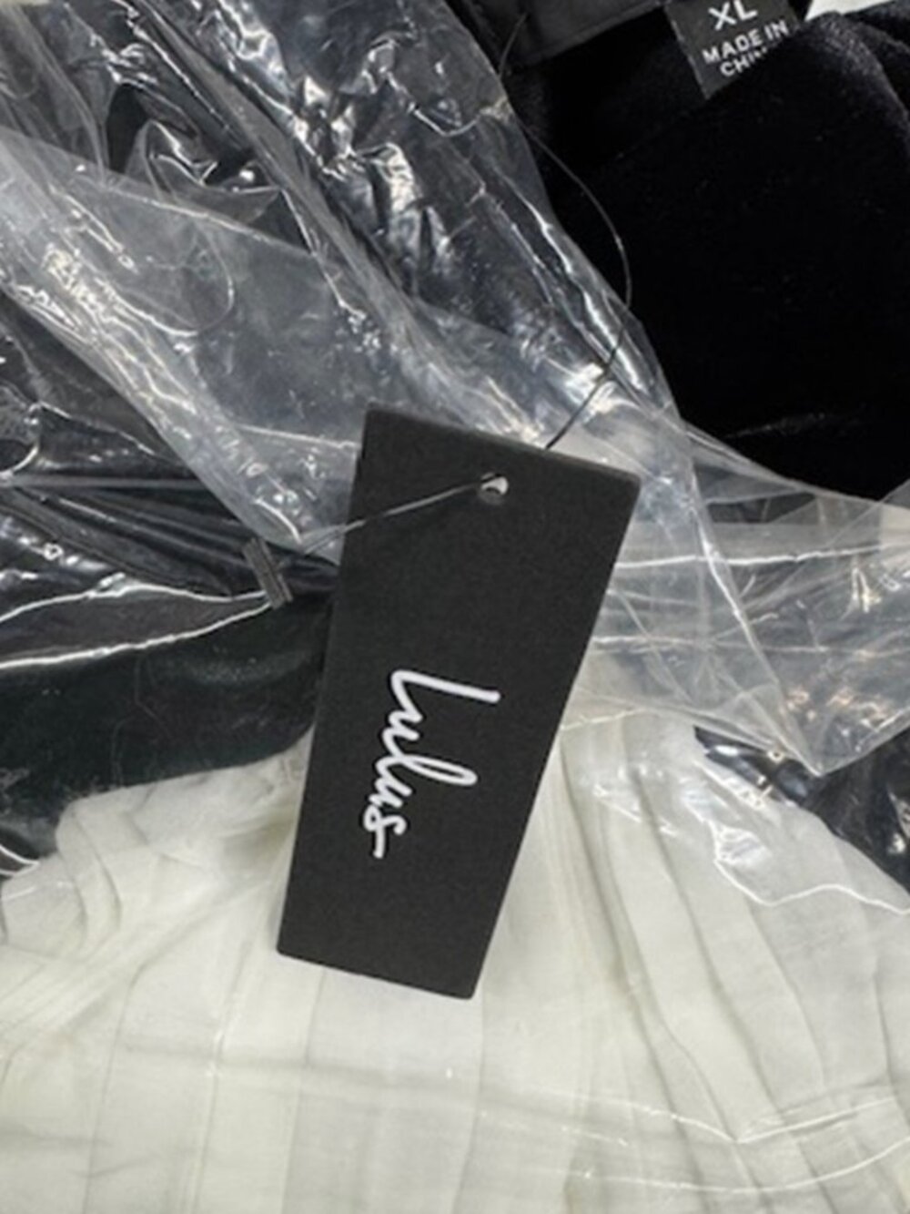 Lulus Envied Glamour Black and White Pleated Backless Maxi Dress​ NWT - Picture 8 of 10